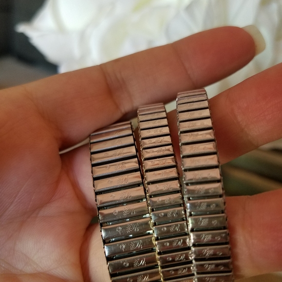 AUTHENTIC Swarovski Stretch Bracelets SET of 3 - Picture 11 of 16